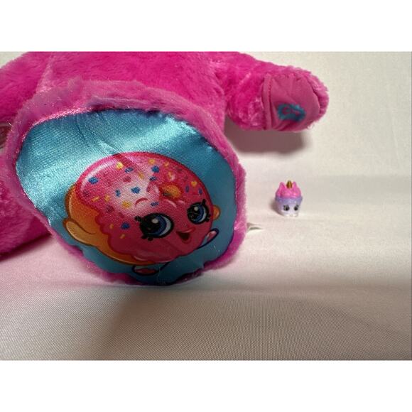 Build A Bear Shopkins D’LISH DONUT Ltd. Edition 18" BABW Stuffed Pink Plush - Picture 3 of 13